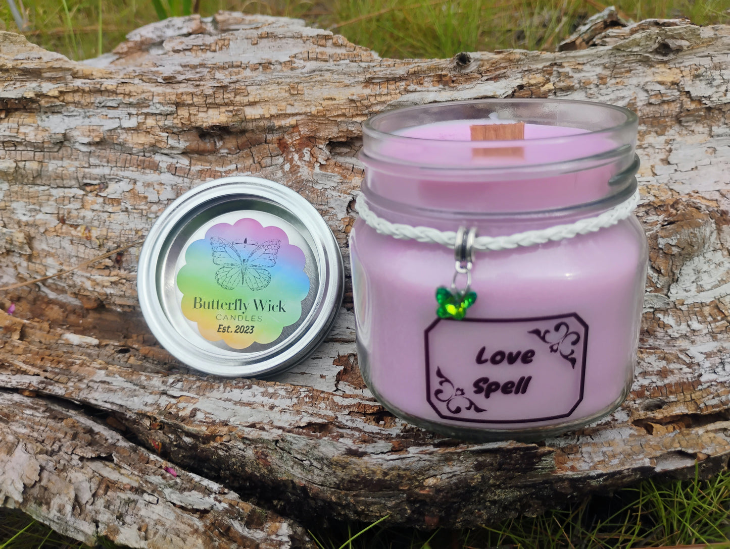 Butterflywick Wood Wick Candle