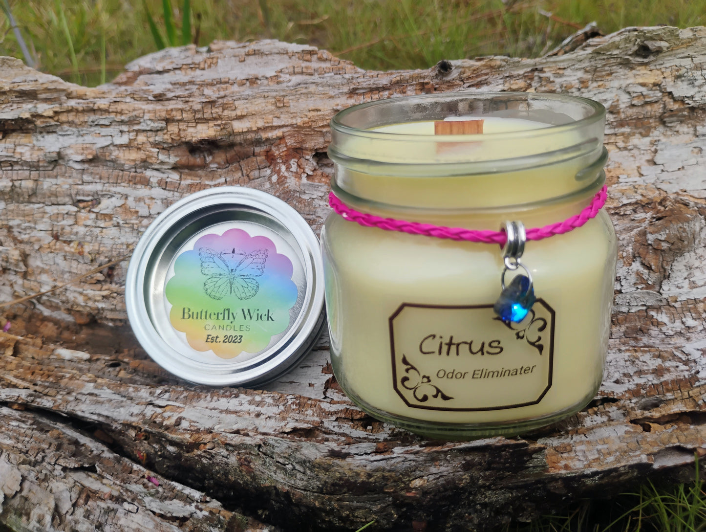 Butterflywick Wood Wick Candle